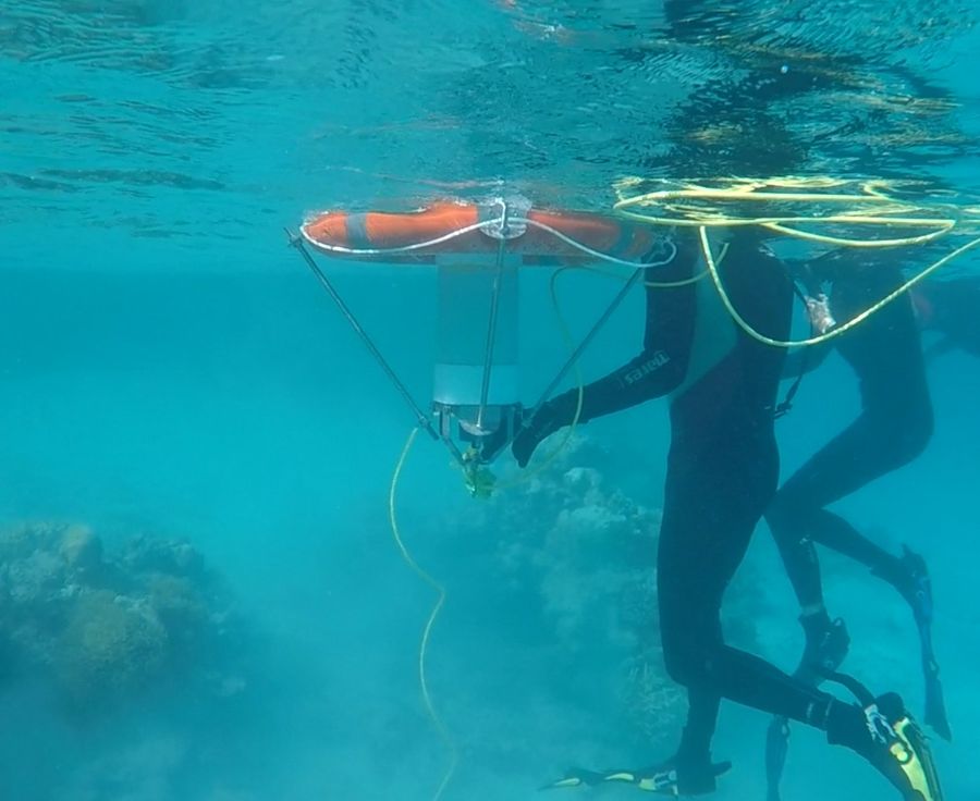 Marine sensor buoy video 1